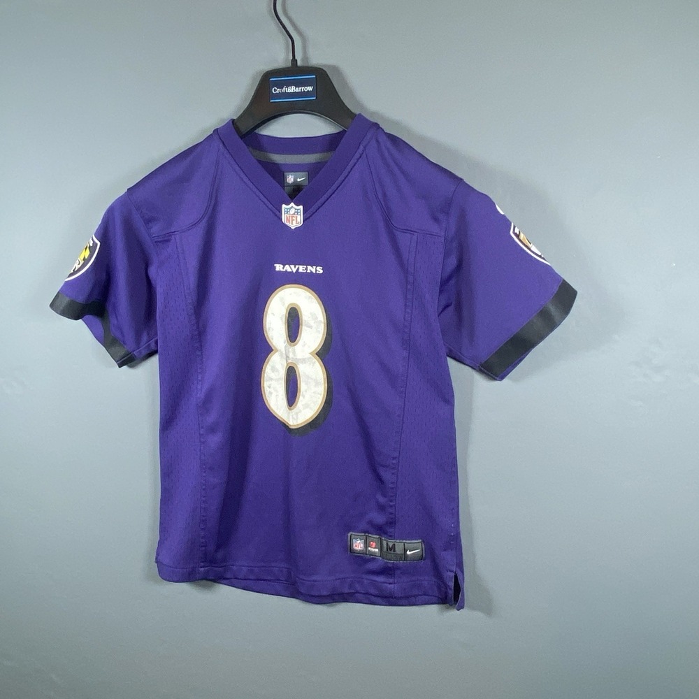 Nike Baltimore Ravens Lamar Jackson Jersey Mens Medium #8 On Field NFL Players - Picture 3 of 9